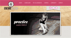 Desktop Screenshot of encorestudio.com